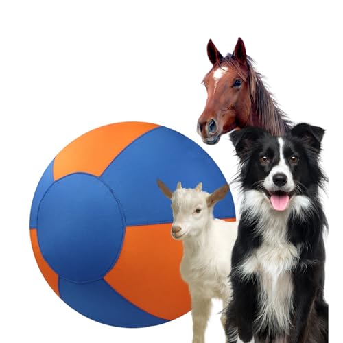 loyimioo Herding Ball für Hunde, 45 cm, großer Hundetrainingsball mit waschbarem Bezug, interaktives Hütespielzeug loyimioo Herding Ball für Hunde, 45 cm, großer Hundetrainingsball mit waschbarem Bezug, interaktives Hütespielzeug von loyimioo
