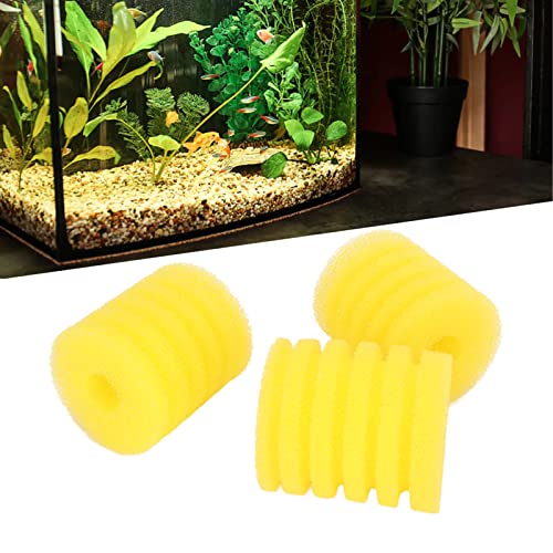 lvifloae 3 Stück Aquarium-Filterschwamm, Fisch-Aquarium-Zylinderfilter, Schaumstoff-Schwammrolle, Fisch-Aquarium-Filterzubehör, fängt Partikel und Schmutz ab und sorgt für effizientes lvifloae 3 Stück Aquarium-Filterschwamm, Fisch-Aquarium-Zylinderfilter, Schaumstoff-Schwammrolle, Fisch-Aquarium-Filterzubehör, fängt Partikel und Schmutz ab und sorgt für effizientes von lvifloae
