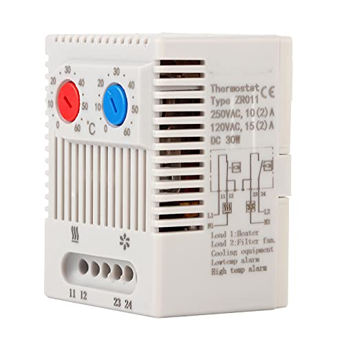lvifloae Temperaturcontroller-Schalter Öffnen Sie schließen einstellbare mechanische Thermostat 0-60 ℃ ZR011 für industrielle Heizsysteme von lvifloae