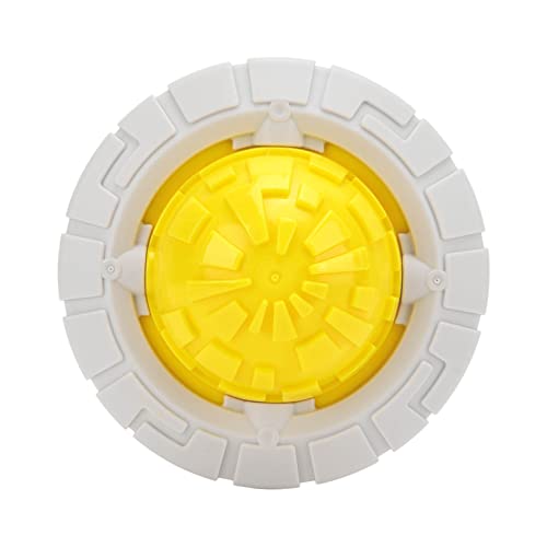 lvifloae generisches Hundballspielzeugspiel, resistent interaktive Hausthundzahnreinigung, quietschendes Spielzeug für den Innenbereich im Freien (Yellow) von lvifloae