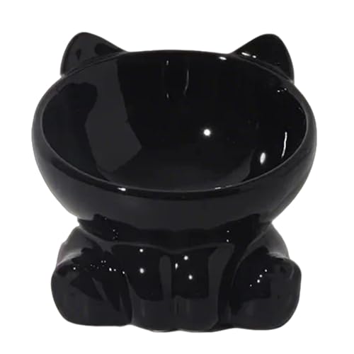 Futternapf für Katzen | Schräges Design Futternapf für Haustiere | Anti-Erbrechen | Stilvoller Futternapf mit Katzenmotiv | Vielseitiger und bequemer Futternapf für Haustiere zu Hause und in Futternapf für Katzen | Schräges Design Futternapf für Haustiere | Anti-Erbrechen | Stilvoller Futternapf mit Katzenmotiv | Vielseitiger und bequemer Futternapf für Haustiere zu Hause und in von lwxij