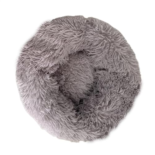 Plüsch-Haustierbett, gemütliches, beruhigendes Hundebett, weiche Donut-Form, Schlafhütte, maschinenwaschbar, Plüschkissen, vielseitiges Haustierbett für Kätzchen, Welpen und Kleintiere für Zuhause, Plüsch-Haustierbett, gemütliches, beruhigendes Hundebett, weiche Donut-Form, Schlafhütte, maschinenwaschbar, Plüschkissen, vielseitiges Haustierbett für Kätzchen, Welpen und Kleintiere für Zuhause, von lwxij