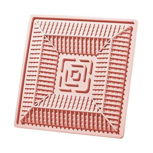 lwxij Katzenpuzzle Feeder - Wasserdichter Katzen Slow Feeder Trockene Nassfutter | Rutschfeste Fütterungsmatte mit Spender zum Essen Indoor Outdoor Welpe von lwxij