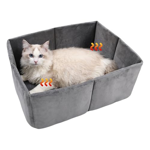 lyanny Betten Für Stubenkatzen - Haustierbett Für Innenbereich | Isoliertes Haus Höhle Für Draußen Winter Kitten Tiere lyanny Betten Für Stubenkatzen - Haustierbett Für Innenbereich | Isoliertes Haus Höhle Für Draußen Winter Kitten Tiere von lyanny