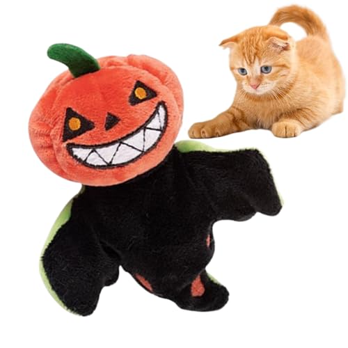 lyanny Interaktives Spielzeug Für Katzen | Wiederaufladbare Plüsch Flattern Halloween Geist Puppe Für Kätzchen - Automatisches Kauspielzeug für Haustiere | lyanny Interaktives Spielzeug Für Katzen | Wiederaufladbare Plüsch Flattern Halloween Geist Puppe Für Kätzchen - Automatisches Kauspielzeug für Haustiere | von lyanny