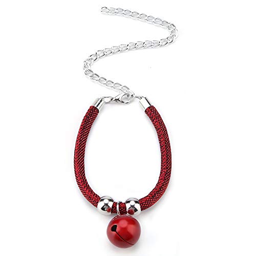 lyrlody Haustier-Halskette Im Japanischen Stil, Nylon-Zubehör, Katzenglockenhalsband-Verlängerungskette (Jane Hong) von lyrlody