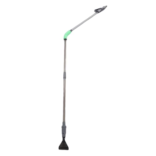 lyrlody Aquarium Reiniger, Fischbecken Reiniger Aquarium Reinigungspumpe mit Schmutzkratzer und Schüttelsiphon, für 50-90cm Aquarien von lyrlody