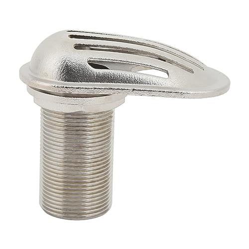 lyrlody Durch Rumpfwasser -Abholung Filter Marine -Ansaugsieb 316 Edelstahl Boot Yacht Kajak RV Wasseransaugfilter mit Einfacher Installation für Sauberes Wassereinlass (1 1/4 Zoll) von lyrlody