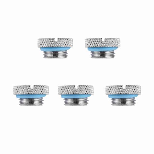 lyrlody Glänzende Elektroplierte Messing Wasserstopper, Einfaches Anziehen, Spiegelbehandlung, Kompatibilität des PC -Wasserkühlsystems mit Geschlitzten Laufwerken lyrlody Glänzende Elektroplierte Messing Wasserstopper, Einfaches Anziehen, Spiegelbehandlung, Kompatibilität des PC -Wasserkühlsystems mit Geschlitzten Laufwerken von lyrlody