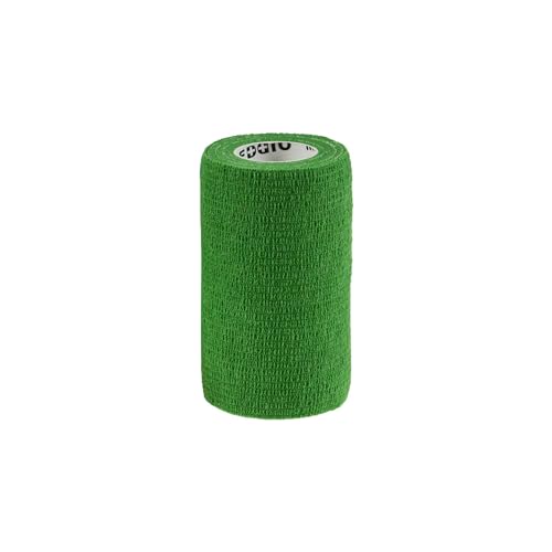 maDDma 1/3/6 Haftbandagen Größe+Farbe wählbar - selbsthaftende Bandage Fixierverband selbstklebend, Farbe:1 Stück | 10 cm | grün maDDma 1/3/6 Haftbandagen Größe+Farbe wählbar - selbsthaftende Bandage Fixierverband selbstklebend, Farbe:1 Stück | 10 cm | grün von maDDma