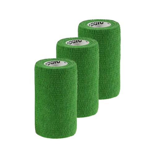 maDDma 1/3/6 Haftbandagen Größe+Farbe wählbar - selbsthaftende Bandage Fixierverband selbstklebend, Farbe:3 Stück | 10 cm | grün maDDma 1/3/6 Haftbandagen Größe+Farbe wählbar - selbsthaftende Bandage Fixierverband selbstklebend, Farbe:3 Stück | 10 cm | grün von maDDma