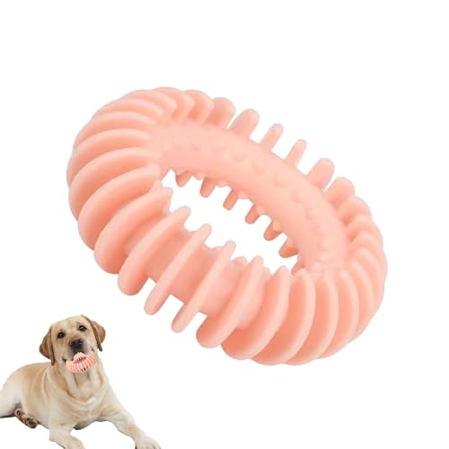 Gummi-Welpenspielzeug, ungiftiger Quietschball für Hunde, Quietschspielzeug für Hunde, Oral-Welpenspielzeug, Wurf- und Apportierspielzeug für Hunde, Gummi-Welpenspielzeug Stacheliges Kauspielzeug für von macto