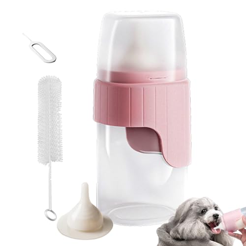 Kätzchen Stillflasche, Haustier Fütterung Flasche Kits, Haustier Milchflasche, Tier Fütterung Flasche, Kleine Hund Katze Milch Stillen Kit Puppy Feeder Milchschale für Hund Welpen Katze Kätzchen und von macto
