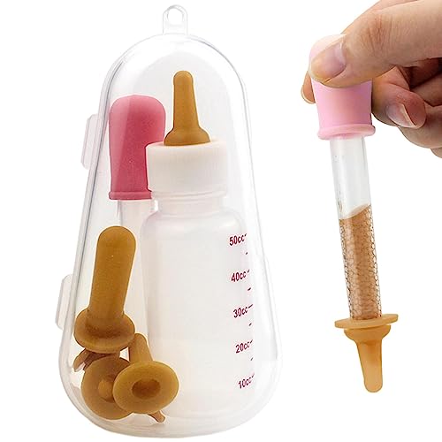macto Babyflaschen-Set für Kätzchen – Milchfutterspender für Kätzchen mit transparenter Skala | Flasche mit Tropfenzähler und Sauger, Zubehör für Neugeborene für Welpen, Kätzchen und Kleinkinder macto Babyflaschen-Set für Kätzchen – Milchfutterspender für Kätzchen mit transparenter Skala | Flasche mit Tropfenzähler und Sauger, Zubehör für Neugeborene für Welpen, Kätzchen und Kleinkinder von macto