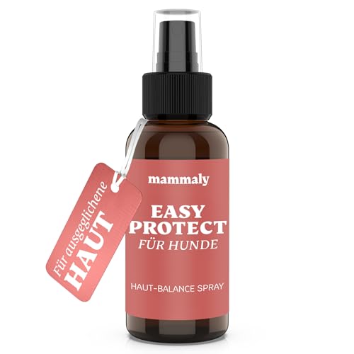 mammaly Easy Protect Haut und Fell Spray für Hunde, stärkt körpereigene Hautgesundheit (100 ml) von mammaly