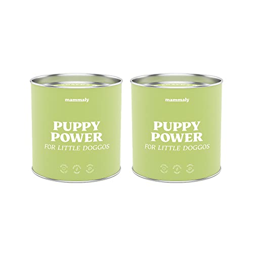 mammaly 13 in 1 Welpen Leckerlies für Hunde (650g) Puppy Power mit Präbiotika, Grünlippmuschel und Vitamin E - Gesundes Wachstum und Nervenfunktionen - Unterstützt Training von mammaly