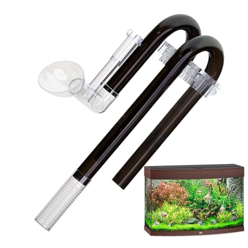 manhegari Aquarium-Anström-Ablauf-Ablaufschlauch-Set – Einlass- und Auslass-Set, externe Filterung, Ersatzzubehör für Aquarien und Pflanzenwassertanks von manhegari