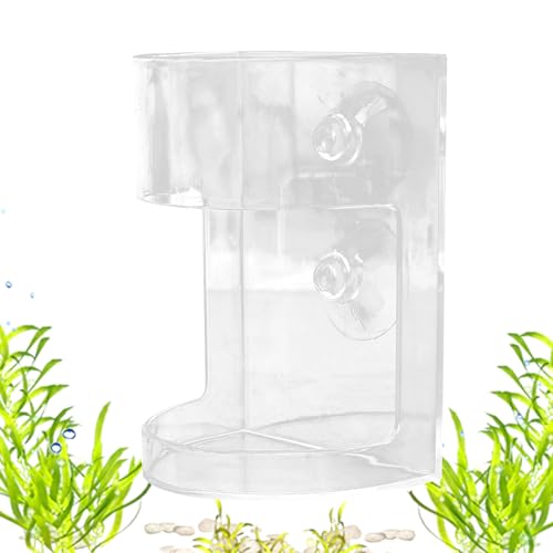 manhegari Aquarium- -Futterstation | Transparentes Aquarium-Futterspender | Saugnapf-Design, starke Adsorption, großes Futterzubehör für Wassertiere manhegari Aquarium- -Futterstation | Transparentes Aquarium-Futterspender | Saugnapf-Design, starke Adsorption, großes Futterzubehör für Wassertiere von manhegari