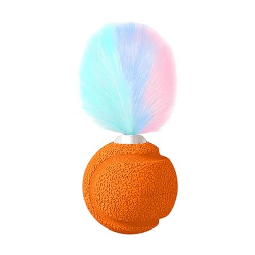 manhegari Ball mit Federn | Interaktiver Ball Mit Klang Für Kätzchen - Hüpfendes Spielzeug Zur Bewegung Und Unterhaltung Gegen Langeweile Für Wohnungskatzen manhegari Ball mit Federn | Interaktiver Ball Mit Klang Für Kätzchen - Hüpfendes Spielzeug Zur Bewegung Und Unterhaltung Gegen Langeweile Für Wohnungskatzen von manhegari
