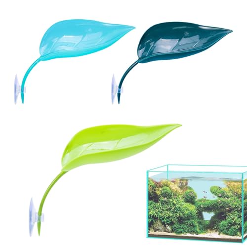 manhegari Leaf Frog Barsch - Saugnapf Frosch Tank Terrarium Blatt | Schildkröte Terrasse Korb, vielseitig Reptilien Ruhebedarf für Chamäleons von manhegari