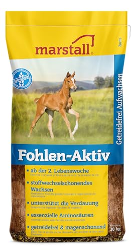 Marstall Fohlen-Aktiv 20kg Getreidefrei Aufwachsen von marstall Premium-Pferdefutter