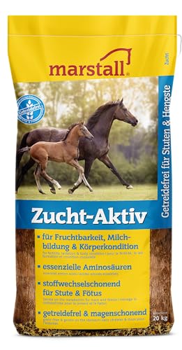 Marstall Zucht-Aktiv 20kg Getreidefrei f. Stuten & Hengste von marstall Premium-Pferdefutter