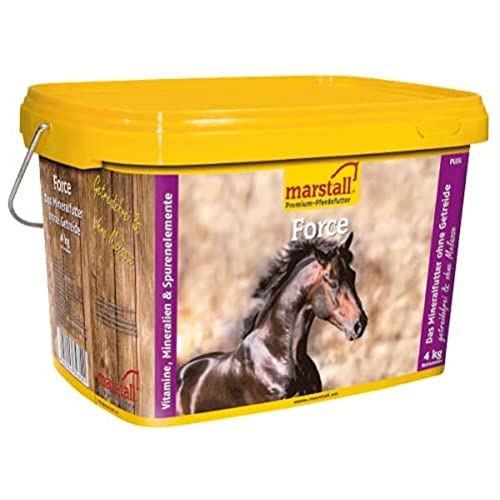 marstall Premium-Pferdefutter Force, 1er Pack (1 x 4 kilograms) von marstall Premium-Pferdefutter