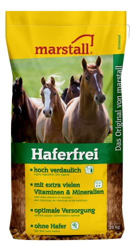 marstall Premium-Pferdefutter Haferfrei, 1er Pack (1 x 20 kilograms) von marstall Premium-Pferdefutter