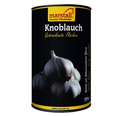 marstall Premium-Pferdefutter Knoblauch, 1er Pack (1 x 0.5 kilograms) von marstall Premium-Pferdefutter