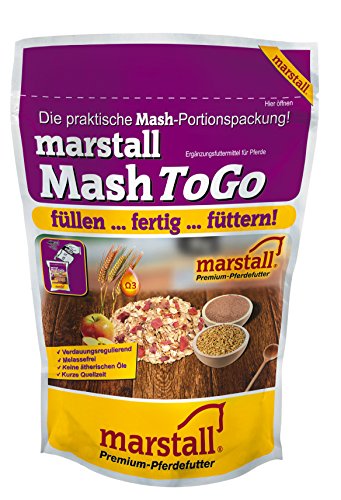 marstall Premium-Pferdefutter MashToGo, 1er Pack (1 x 0.5 kilograms) von marstall Premium-Pferdefutter