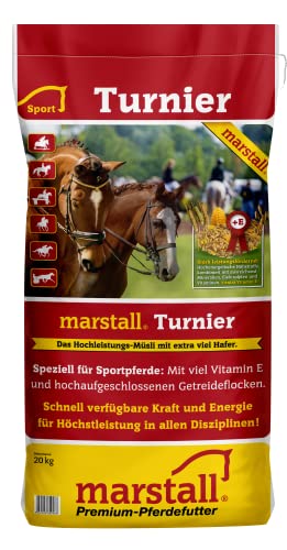 marstall Premium-Pferdefutter Turnier, 1er Pack (1 x 20 kilograms) von marstall Premium-Pferdefutter