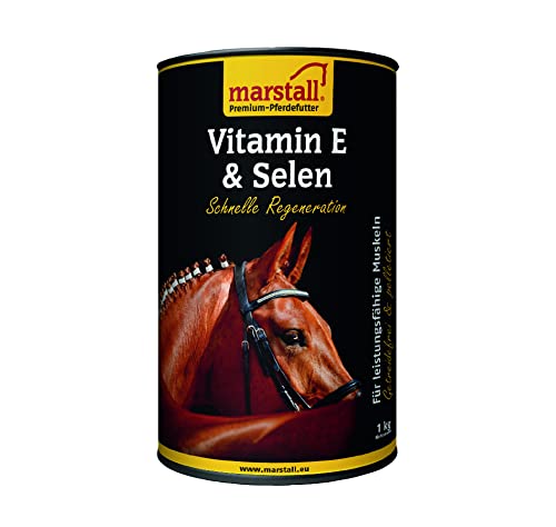 marstall Premium-Pferdefutter Vitamin E + Selen, 1er Pack (1 x 1 kilograms) von marstall Premium-Pferdefutter