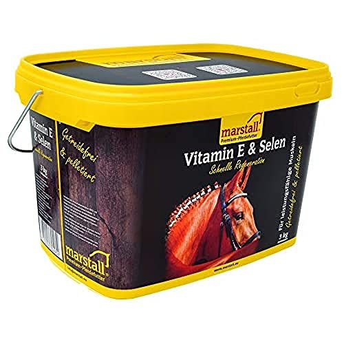 marstall Premium-Pferdefutter Vitamin E + Selen, 1er Pack (1 x 3 kilograms) von marstall Premium-Pferdefutter