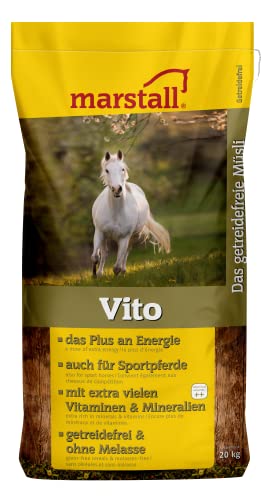 marstall Premium-Pferdefutter Vito, 1er Pack (1 x 20 kilograms) von marstall Premium-Pferdefutter