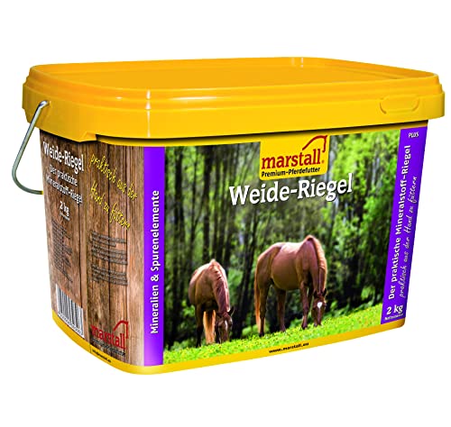 marstall Premium-Pferdefutter Weide-Riegel -saisonal, 1er Pack (1 x 2 kilograms) von marstall Premium-Pferdefutter