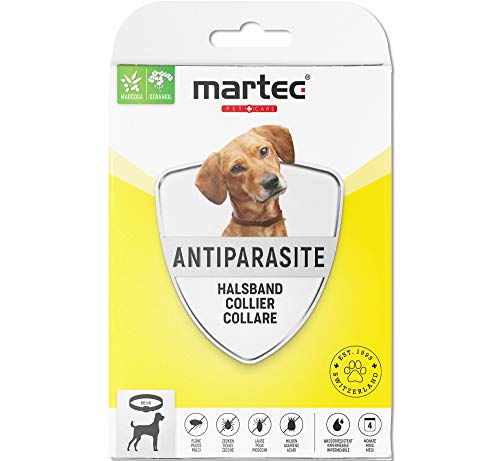 martec PET CARE Hundehalsband gegen Zecken Flöhe und Milben Schutz vor Parasiten von martec PET CARE