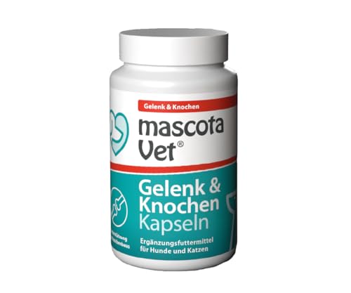mascota Vet - Gelenk Kapseln – Natürliche Unterstützung für Gelenke von Hunden & Katzen, mit Eierschalenmembran, fördert Beweglichkeit & Mobilität, Ergänzungsfuttermittel für alle Altersgruppen von mascota Vet