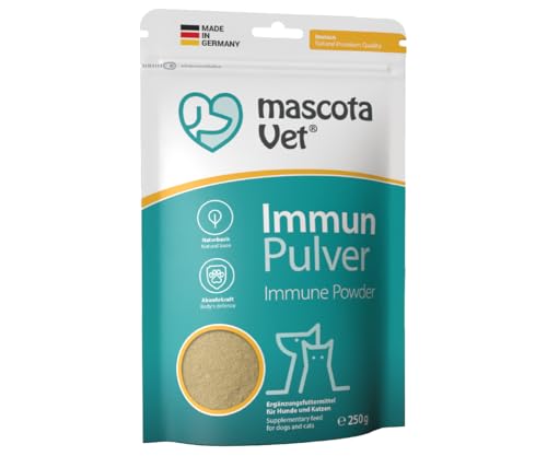 mascota Vet - Immun Pulver – Mit Insektenprotein, Propolis & Sanddorn, Immunsystem stärken bei Hunden, natürliche Unterstützung für ältere & geschwächte Hunde, für alle Rassen mascota Vet - Immun Pulver – Mit Insektenprotein, Propolis & Sanddorn, Immunsystem stärken bei Hunden, natürliche Unterstützung für ältere & geschwächte Hunde, für alle Rassen von mascota Vet
