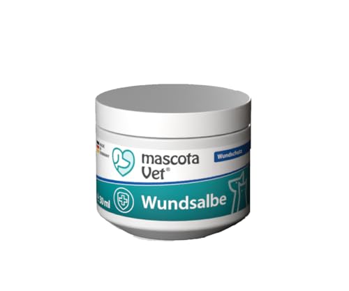 mascota Vet - Wundsalbe – Natürliche Unterstützung der Wundheilung, mit Insektenfett, Bienenwachs & Hyaluron, entzündungshemmend & antibakteriell, für Hunde, Katzen, Pferde & Kleintiere mascota Vet - Wundsalbe – Natürliche Unterstützung der Wundheilung, mit Insektenfett, Bienenwachs & Hyaluron, entzündungshemmend & antibakteriell, für Hunde, Katzen, Pferde & Kleintiere von mascota Vet