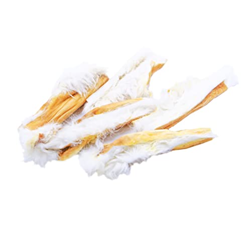 Mascota Vital - Kaninchen-Haut Mit Fell 100g - 100% Natürlich Ohne Zusätze - Kausnack für Hunde - Zahn- und Darmpflege Mascota Vital - Kaninchen-Haut Mit Fell 100g - 100% Natürlich Ohne Zusätze - Kausnack für Hunde - Zahn- und Darmpflege von mascota vital