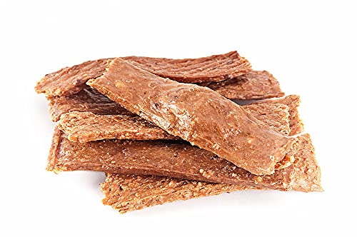 mascota vital - Trockenfleisch für Hunde – 100% natürlich & schonend getrocknet – Ohne Zusatzstoffe – Leicht verdaulich – Weicher Kausnack für Welpen, Senioren & Sensible Hunde (Gans, 100g) von mascota vital