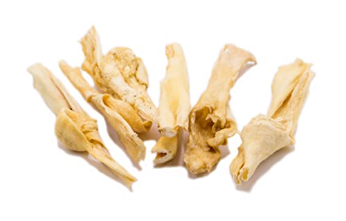 mascota vital - Getrocknete Lammkopfhaut für Hunde – 100% natürlich, ohne Zusätze – Langer Kauspaß, Zahnpflege & leicht verdaulich – gesunder Kausnack für kleine & große Hunde (Lamm-Kopfhaut) von mascota vital