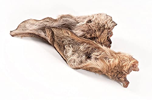 mascota vital - REH-Ohren mit Fell 2 Stück -100% REH, schonend getrocknet, 100% Natur, Kausnack für Hunde, höchste Qualität (REH-Ohren mit Fell) von mascota vital