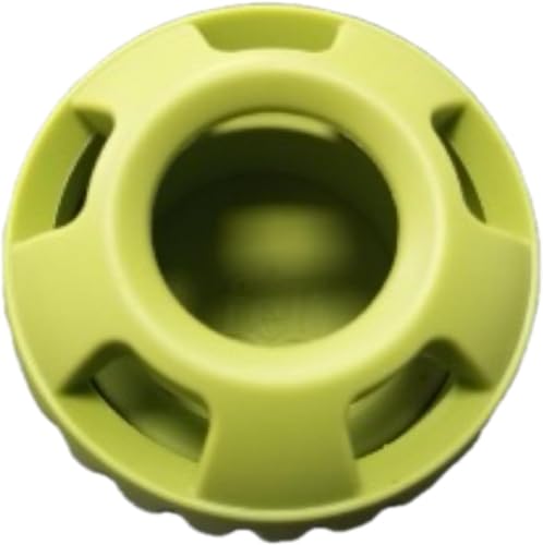 massoke Pupsicle Dog Toy Durable Treat, Schleckball Dog, Interactive Dog Treat Ball Toy, Fillable Dog Toy to Distract Your Puppy, Safe for Dogs, Easy to Clean (Fruit Green Ball) von massoke