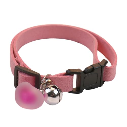 Hundtaktischer Kragen, atmungsaktive Katze Uhrenkragen mit Plüsch-Herzanhänger, wasserdichter Haustierkragen, verstellbarer bequemer Hundekragen, leicht brechender Kätzchen Kragen für Haustiere Katze Hundtaktischer Kragen, atmungsaktive Katze Uhrenkragen mit Plüsch-Herzanhänger, wasserdichter Haustierkragen, verstellbarer bequemer Hundekragen, leicht brechender Kätzchen Kragen für Haustiere Katze von maxal