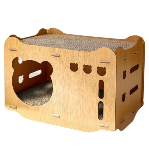Kratzbaum für Katzen 2 in 1 Kratzbaum für Stressabbau, wiederverwendbar, wellig, reversibel, interaktiv, für den Schutz von Innenmöbeln Kratzbaum für Katzen 2 in 1 Kratzbaum für Stressabbau, wiederverwendbar, wellig, reversibel, interaktiv, für den Schutz von Innenmöbeln von maxal
