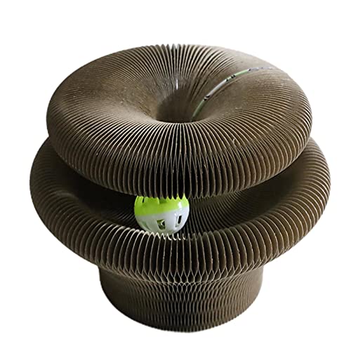 Organ Kitty Scratcher, Magic Organ Cat Scratching Board with Bell Ball, Interactive Catnip Pet Scratchers, Corrugated Scratcher, Honeycomb Design Cat Scratch Pad Toy for Kitten Cat Indoor Organ Kitty Scratcher, Magic Organ Cat Scratching Board with Bell Ball, Interactive Catnip Pet Scratchers, Corrugated Scratcher, Honeycomb Design Cat Scratch Pad Toy for Kitten Cat Indoor von maxal