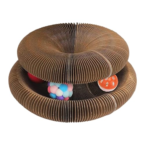 Orgel Kitten Scratcher, Akkordeon Katze Kratzbrett, Form Ändern Haustier Schaber mit magnetischem Design, gewellter Schaber, halb geschlossene Katze Schleifen Kratzbrett für Katzen Möbel Orgel Kitten Scratcher, Akkordeon Katze Kratzbrett, Form Ändern Haustier Schaber mit magnetischem Design, gewellter Schaber, halb geschlossene Katze Schleifen Kratzbrett für Katzen Möbel von maxal