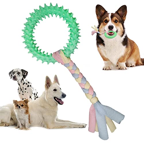 maxal Haustiere Kauspielzeug - Süße Ringform | Gute Elastizität und Interaktivität Hundekauspielzeug mit runder Form Design zum Zähneschleifen von Hunden und Welpen, Quietschspielzeug maxal Haustiere Kauspielzeug - Süße Ringform | Gute Elastizität und Interaktivität Hundekauspielzeug mit runder Form Design zum Zähneschleifen von Hunden und Welpen, Quietschspielzeug von maxal