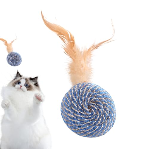 maxal Katzenspielzeug-Ball für Indoor-Katzen – lustiges Katzenspielzeug, interaktives Katzenspielzeug, lustiges Katzenspielzeug für drinnen und draußen maxal Katzenspielzeug-Ball für Indoor-Katzen – lustiges Katzenspielzeug, interaktives Katzenspielzeug, lustiges Katzenspielzeug für drinnen und draußen von maxal